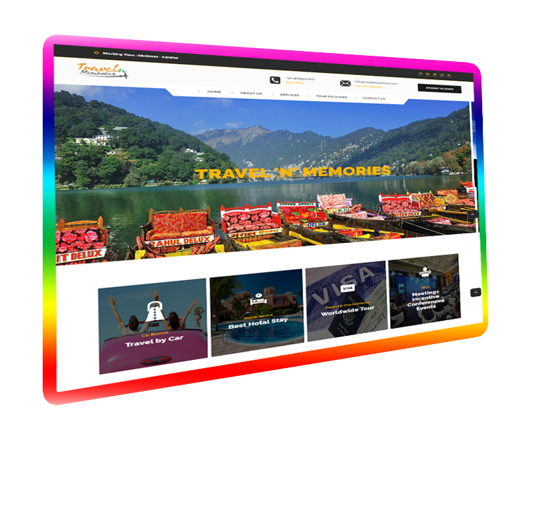 travelnmemoris Web Application